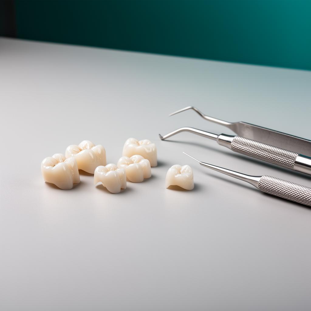 Ceramic dental restorations and precision laboratory instruments