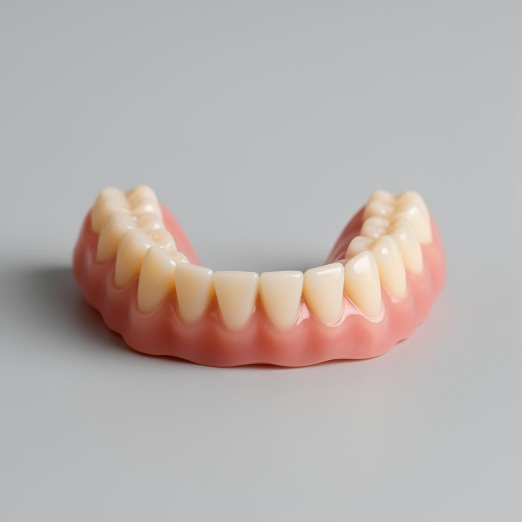 Comfort-fit full denture restoration